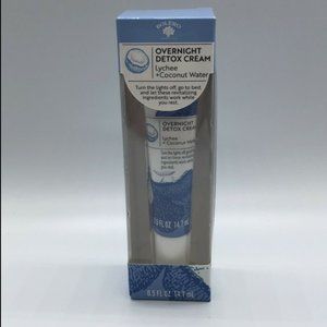 Overnight Detox Cream Lychee + Coconut Water, 0.5 oz